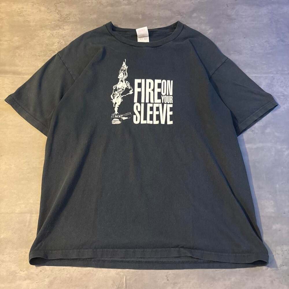 Fruit of the Loom Fire On Your Sleeve Graphic Tee